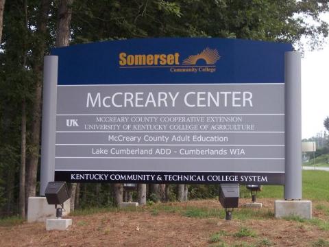 McCreary County Office Sign