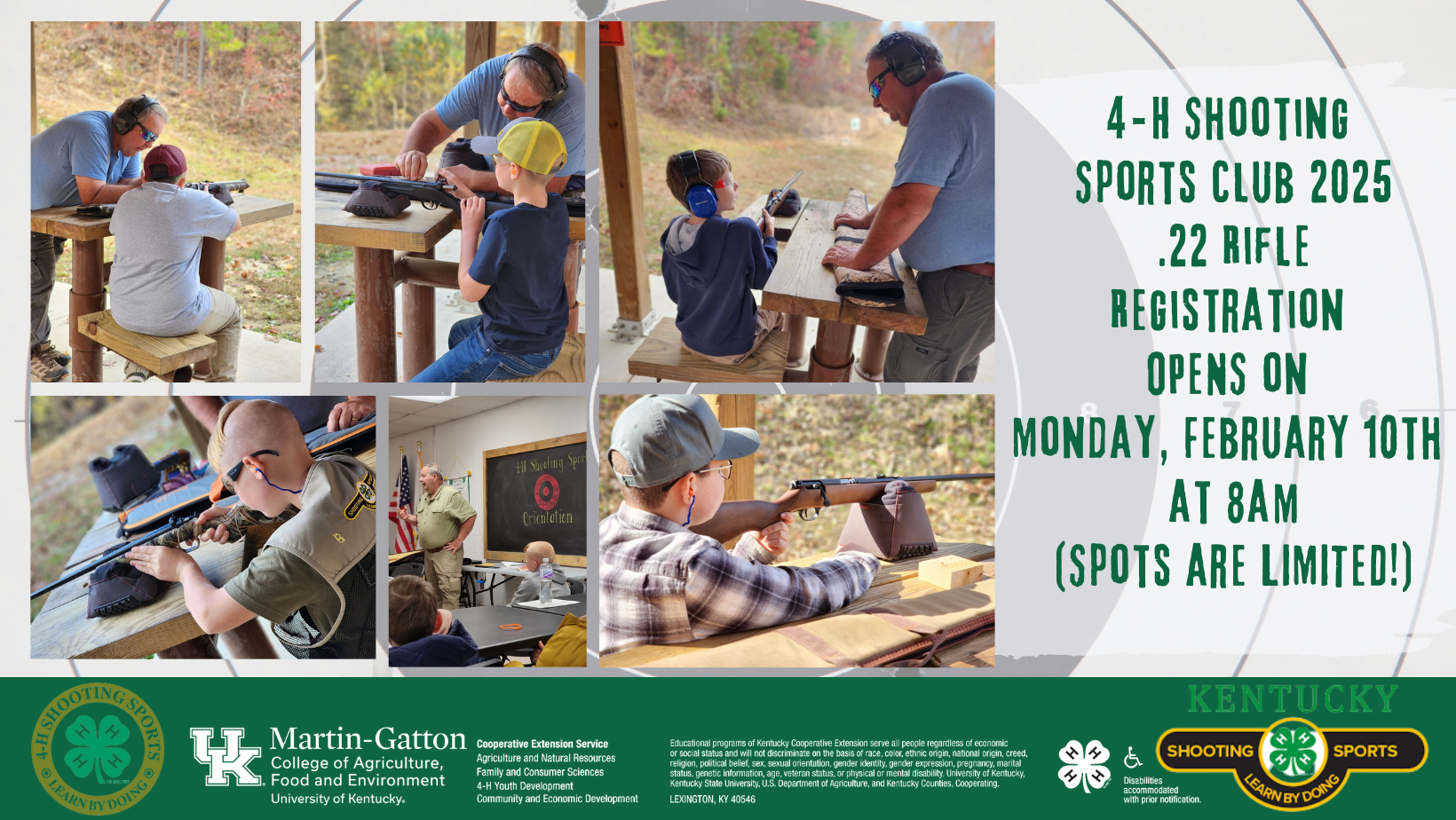 4-H Shooting Sports Registration 