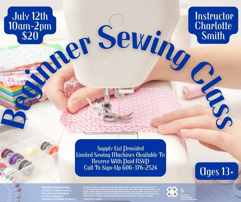 Beginner Sewing