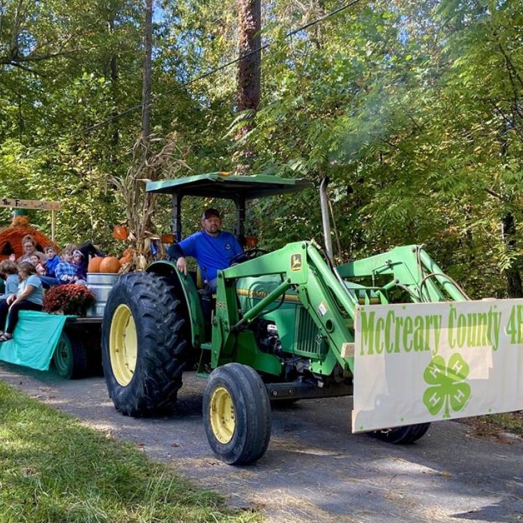  tractor in parade