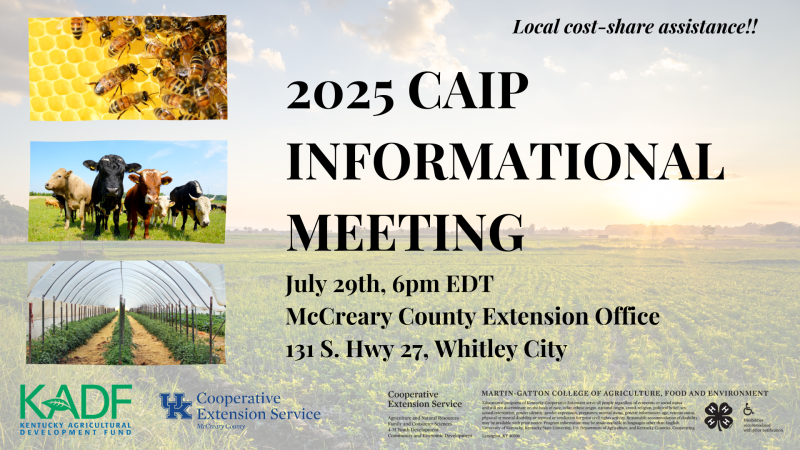 agriculture meeting flyer
