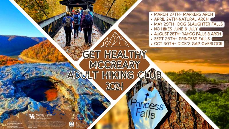 Get Healthy McCreary Adult Hiking Club